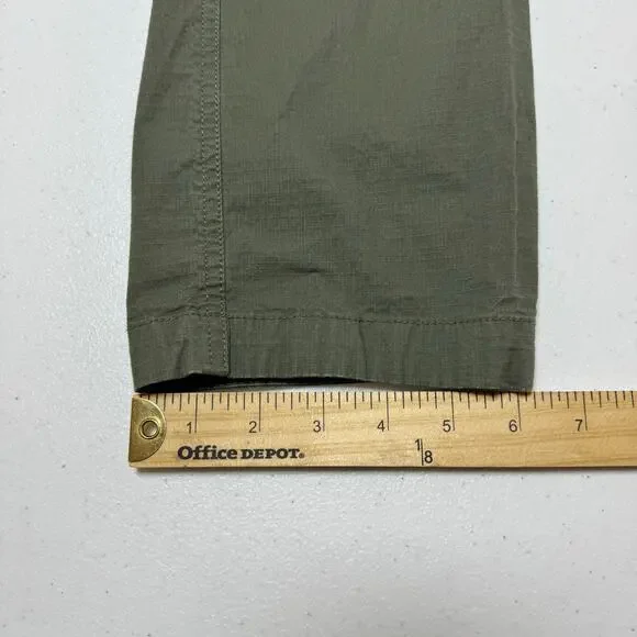 Vuori Women's Olive Wide Leg Pants - Picture 11 of 11